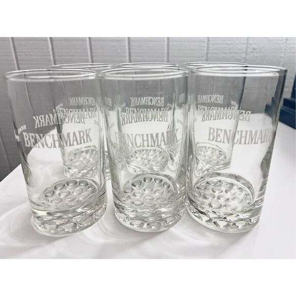 Seagram’s Benchmark Whiskey Glasses Set of 6 - Picture 1 of 7